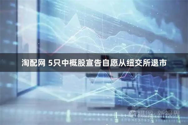 淘配网 5只中概股宣告自愿从纽交所退市