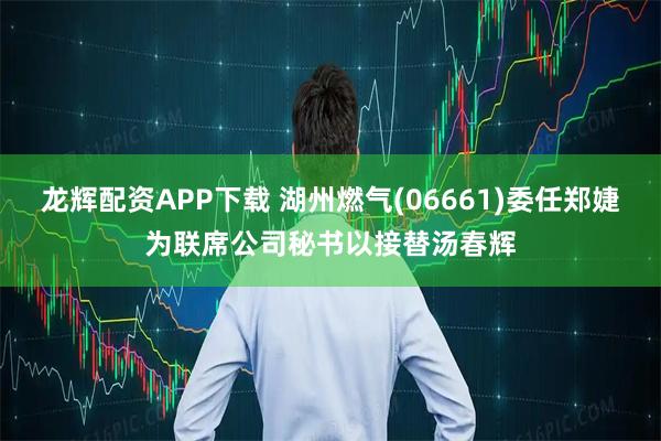 龙辉配资APP下载 湖州燃气(06661)委任郑婕为联席公司秘书以接替汤春辉