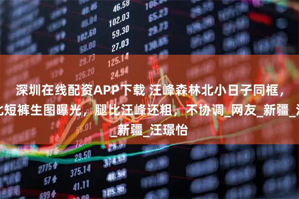 深圳在线配资APP下载 汪峰森林北小日子同框，森林北短裤生图曝光，腿比汪峰还粗，不协调_网友_新疆_汪璟怡